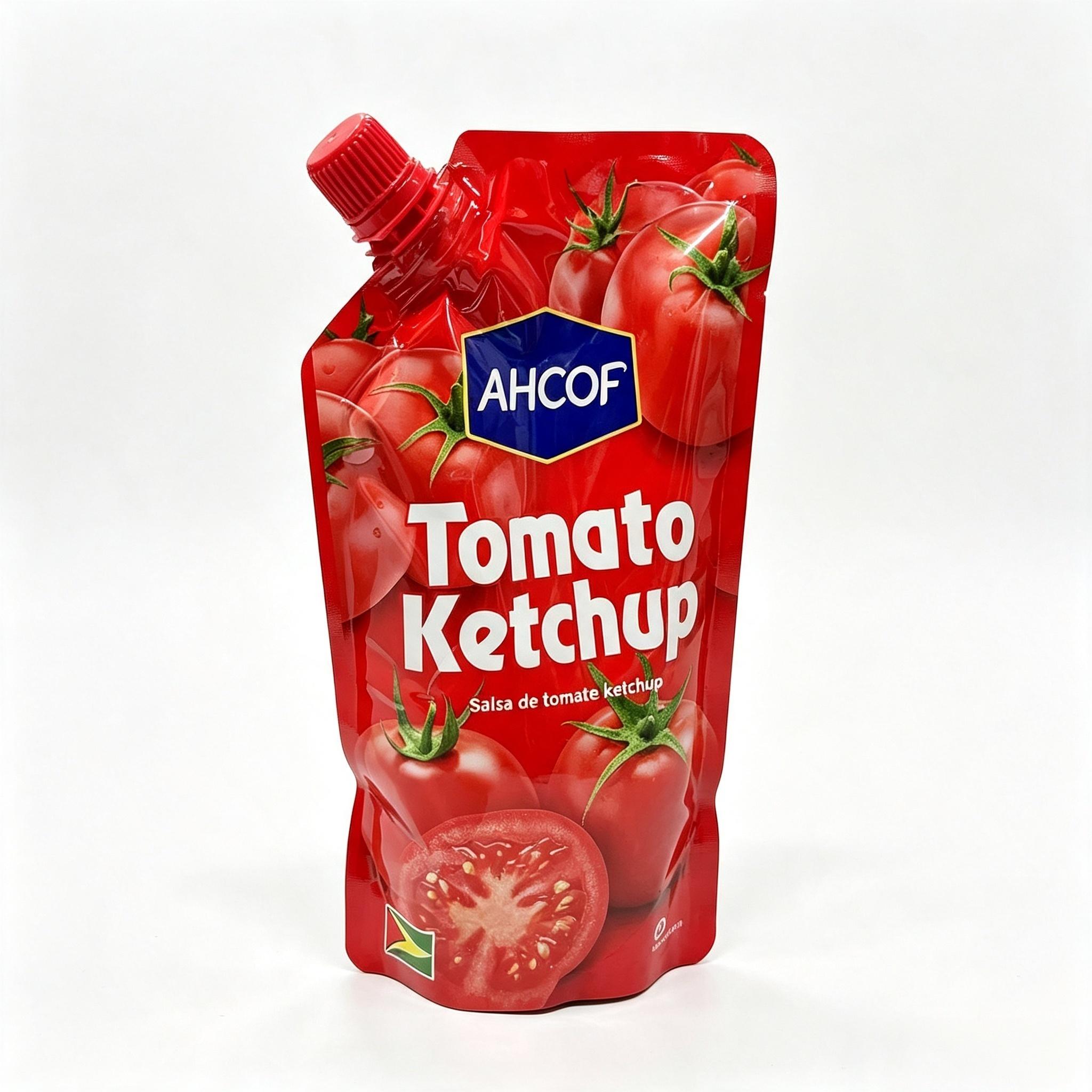 Bulk Tomato Ketchup Squeeze Pouch