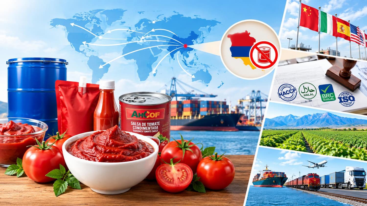 Armenien verbietet ausländisches Tomatenmark: Was die Handelsbarrieren von 2026 für die globale Beschaffung bedeuten